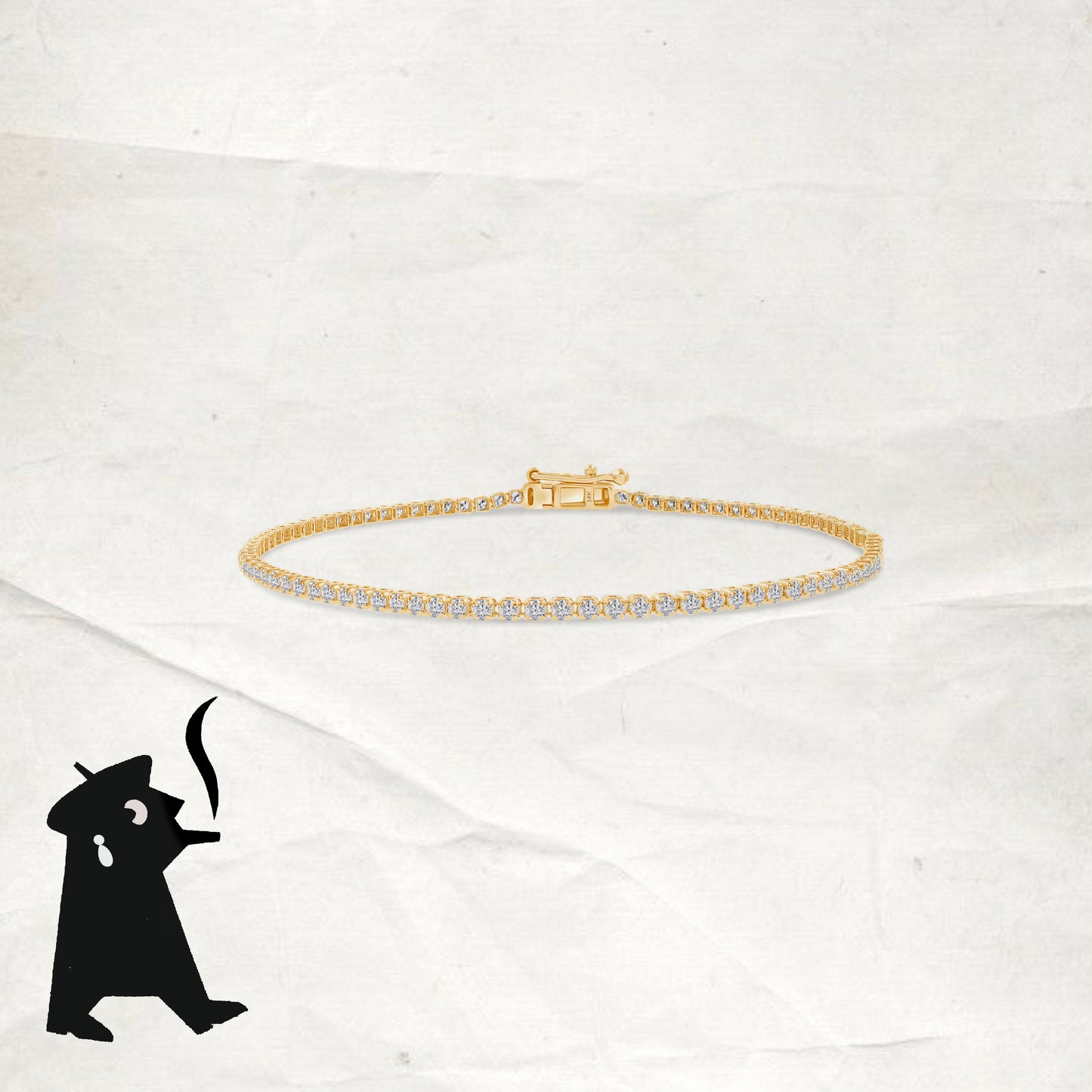 Tiny Tennis Bracelet