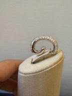 Pave Diamond Earcuff