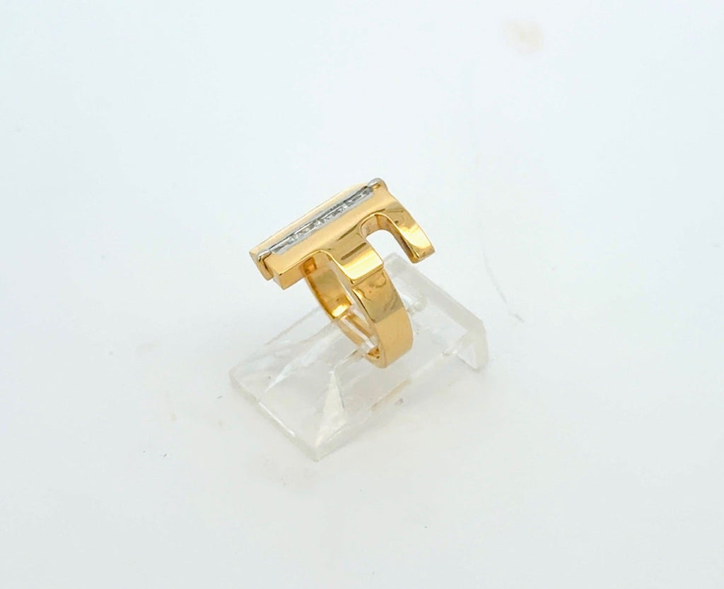 Flood Letter Ring