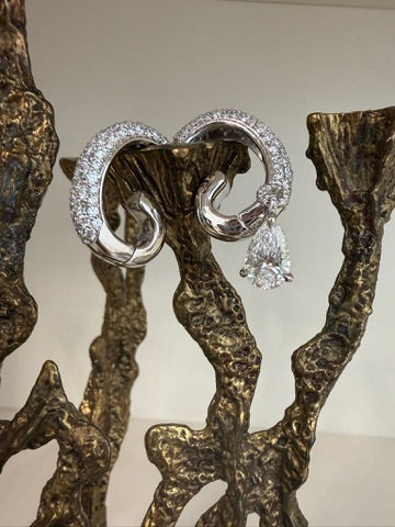 Pave Diamond Earcuff
