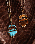 Tiger's Eye Hamsa