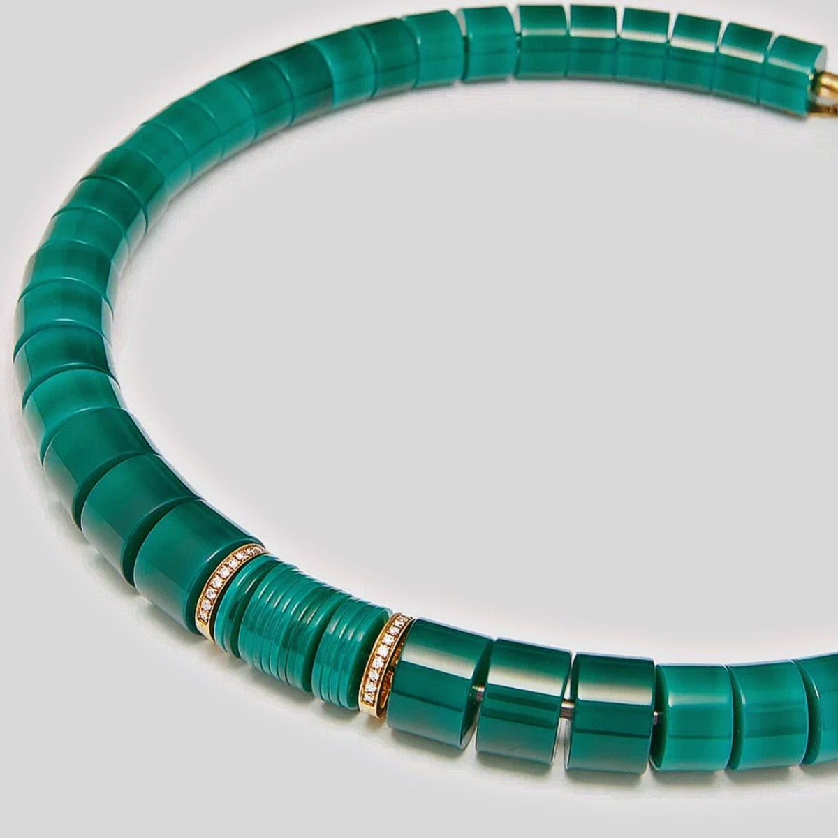 Summer Green Necklace
