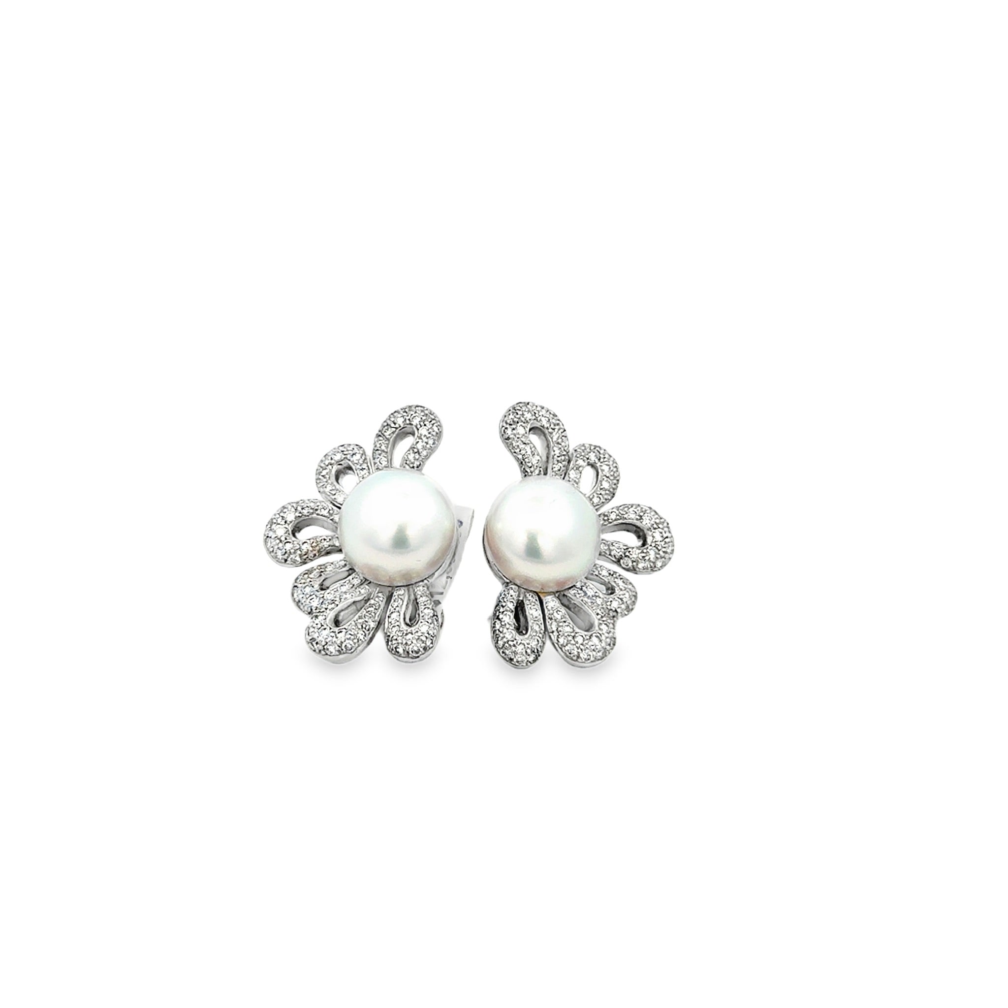 Exploding Pearl Earrings