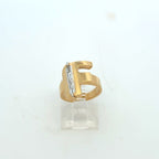 Flood Letter Ring