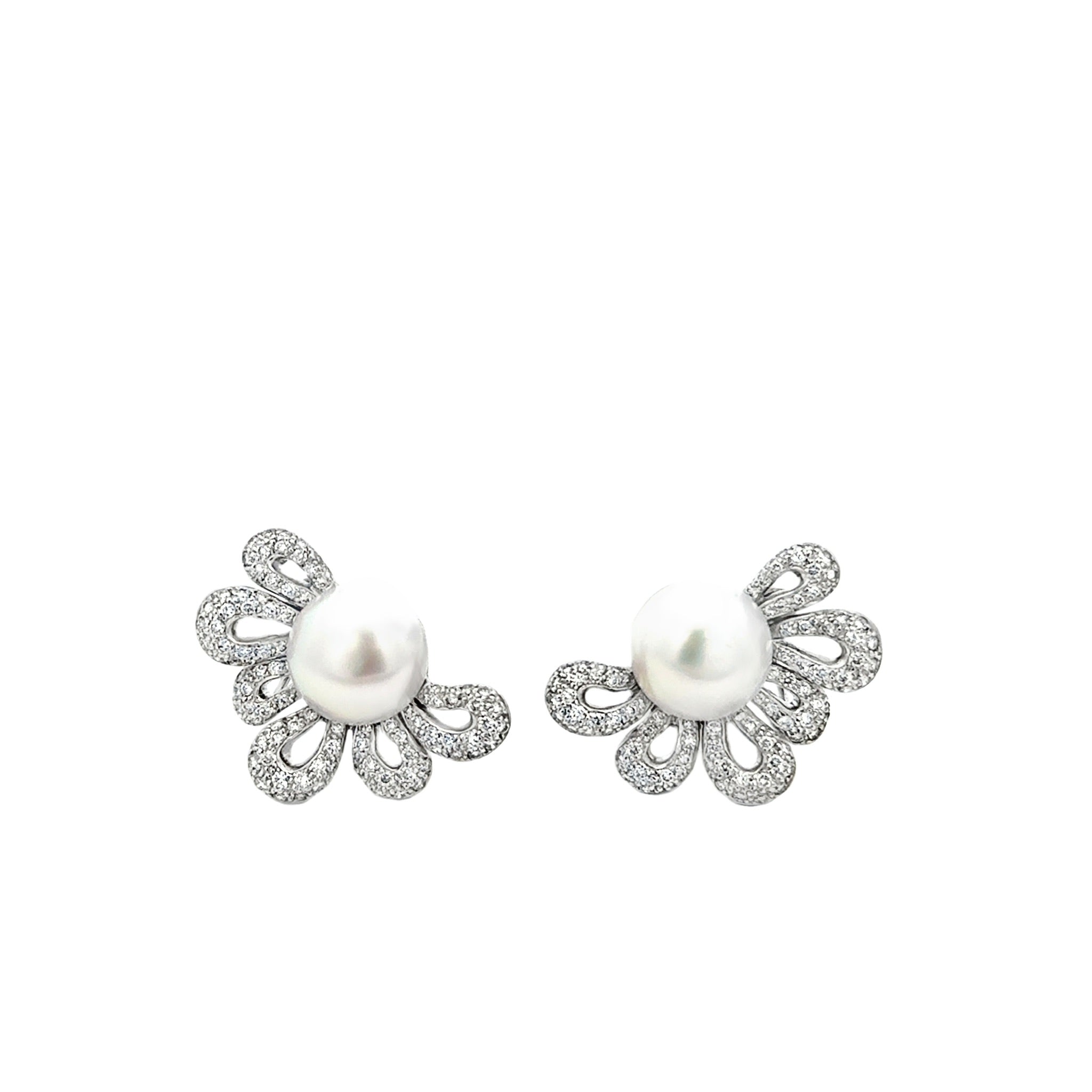 Exploding Pearl Earrings