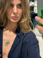 Malachite Eye Inlay YOCO Pendant