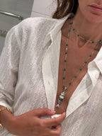 Stone Fortune Fish Pendant