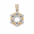 The Baba David Pendant - White Gold
