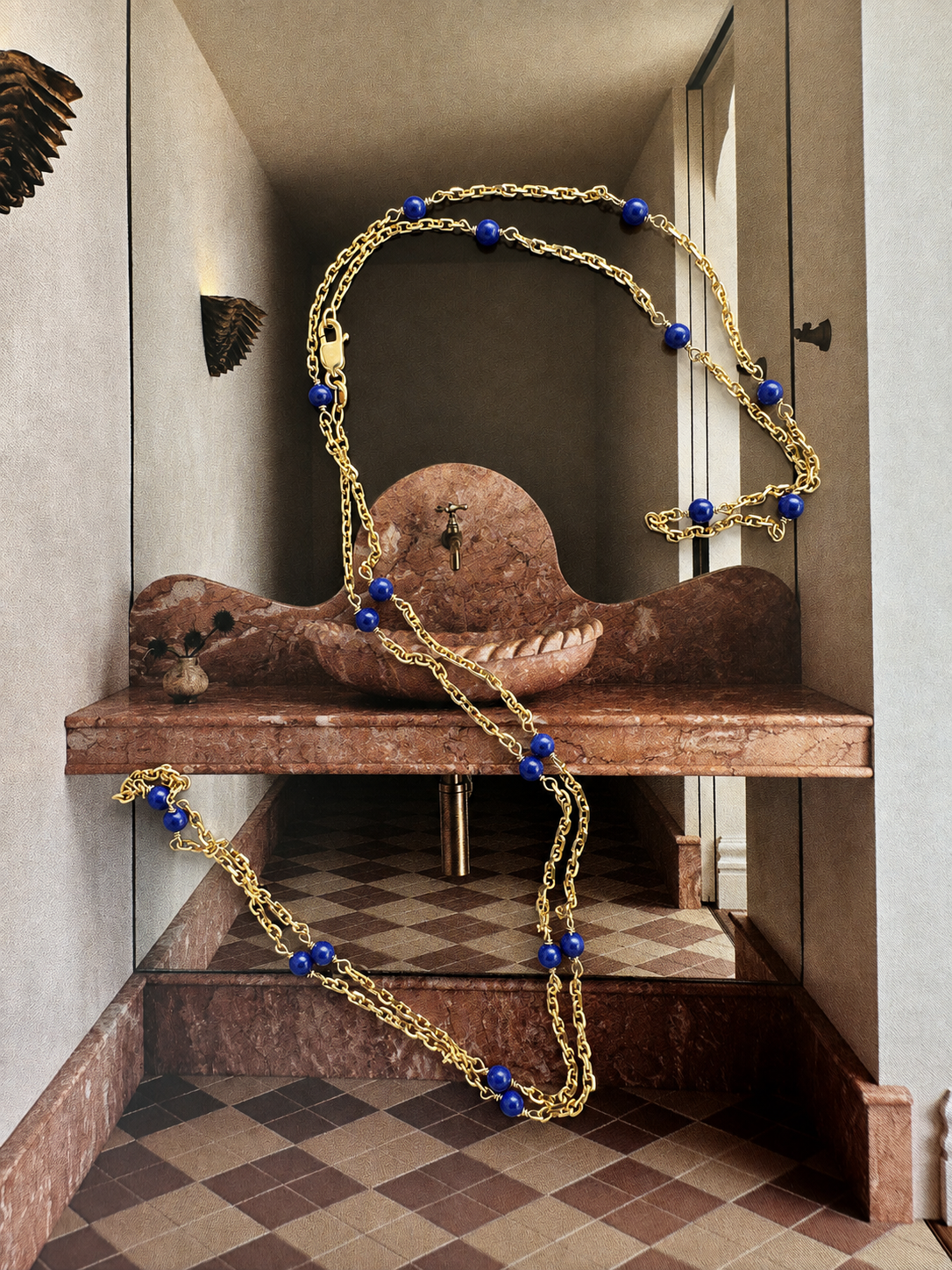 Lapis Newbeads