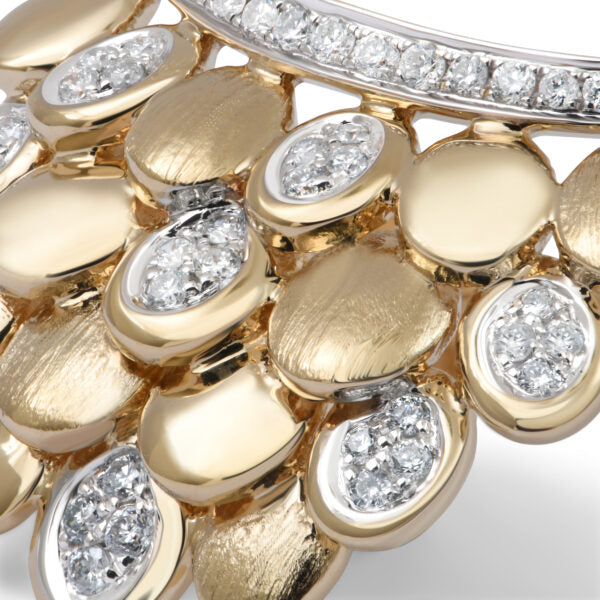 Blossom Earring, Gold