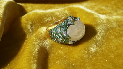 Tsavorite Stone Ring