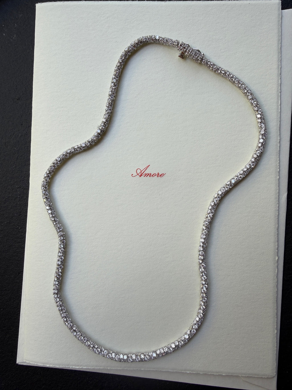 Diamond Rope Necklace