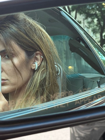 Pave Diamond Earcuff