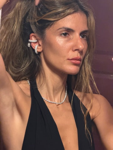 Pave Diamond Earcuff