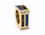 In Lay Stone Square Ring
