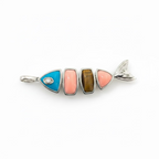 The Inlay Fortune Fish - Desert Rose