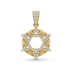 The Baba David Pendant - Yellow Gold