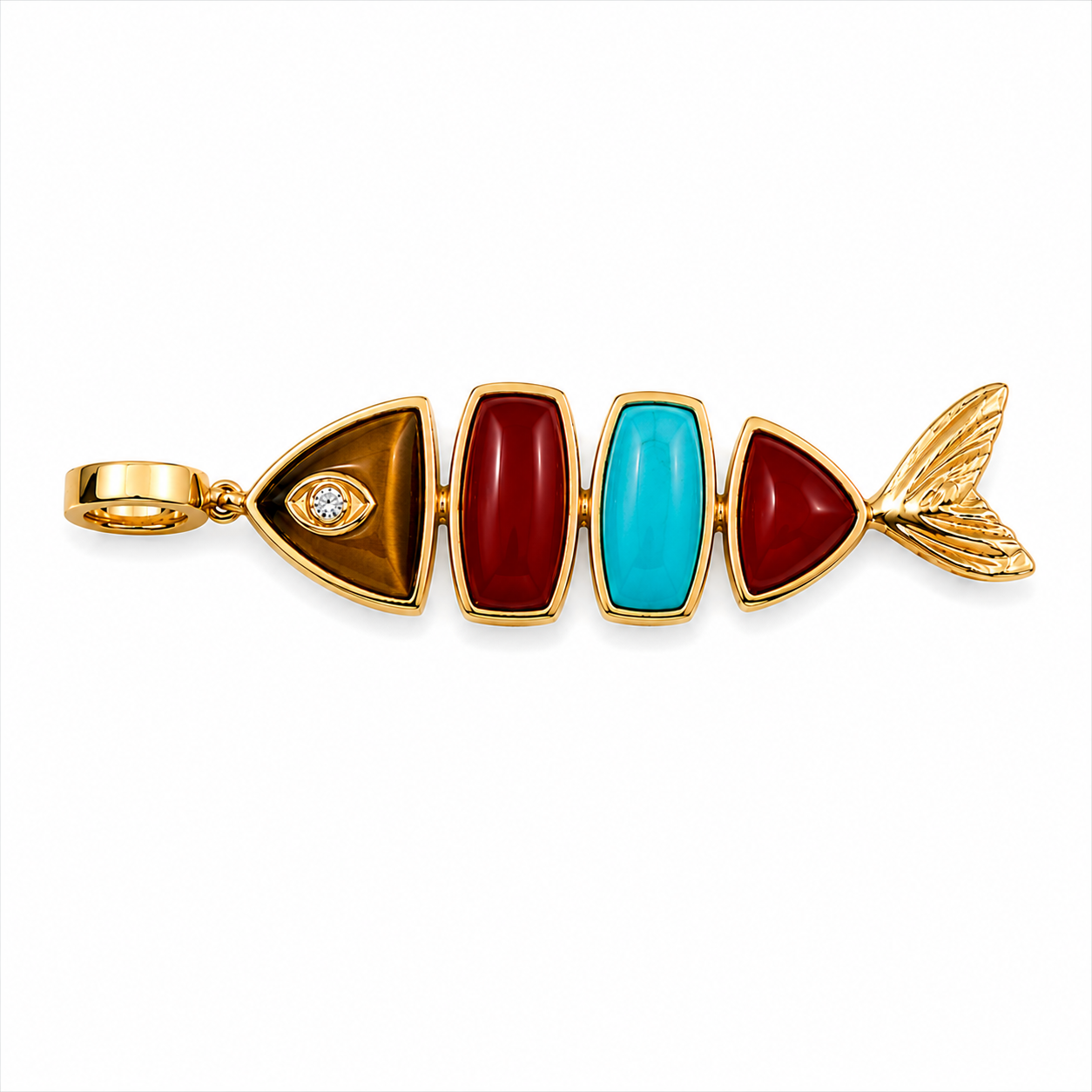 The In-Lay Stone Fortune Fish - Marrakech