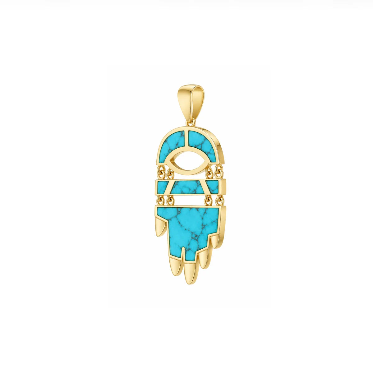 Turquoise Hamsa