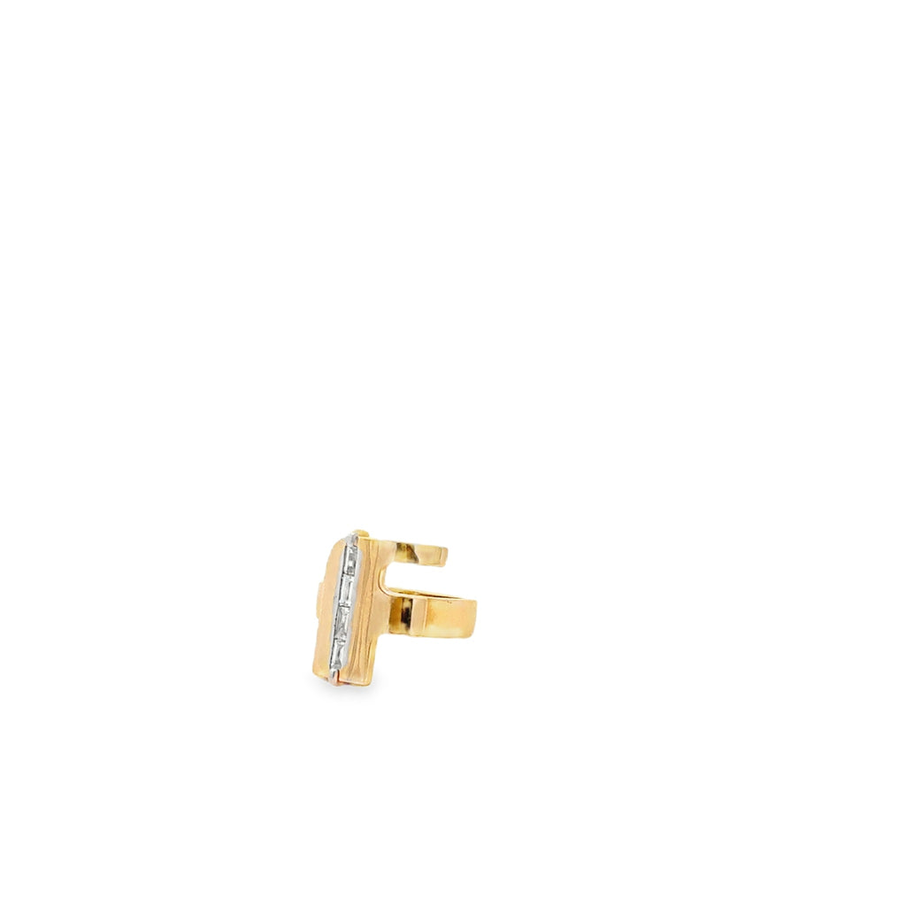 Flood Letter Ring