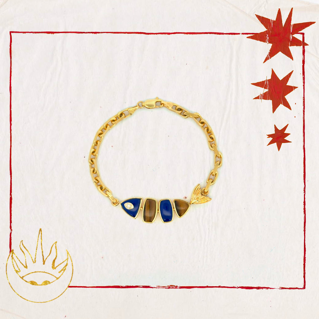 The Stone Fortune Fish Bracelet