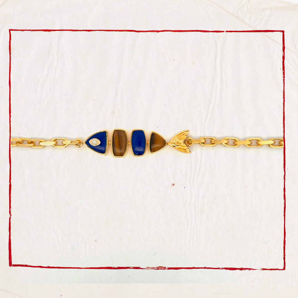 The Stone Fortune Fish Bracelet