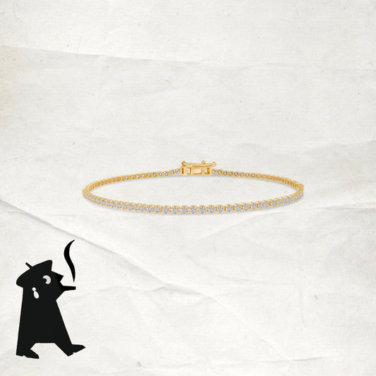 Tiny Tennis Bracelet