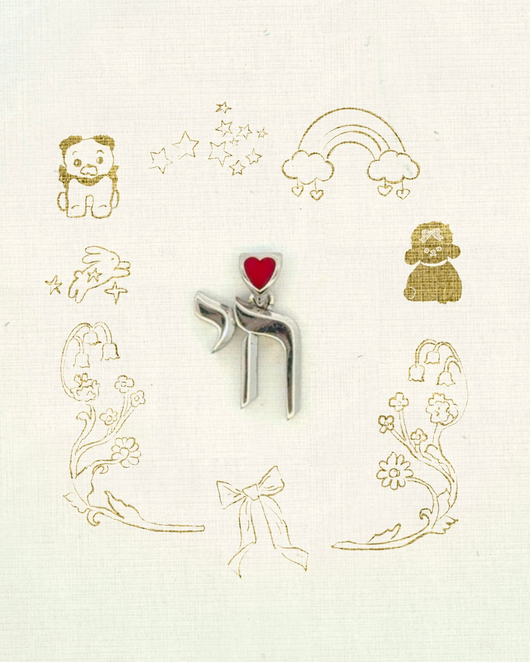 Mini-Mini Red Heart YOCO Pendant