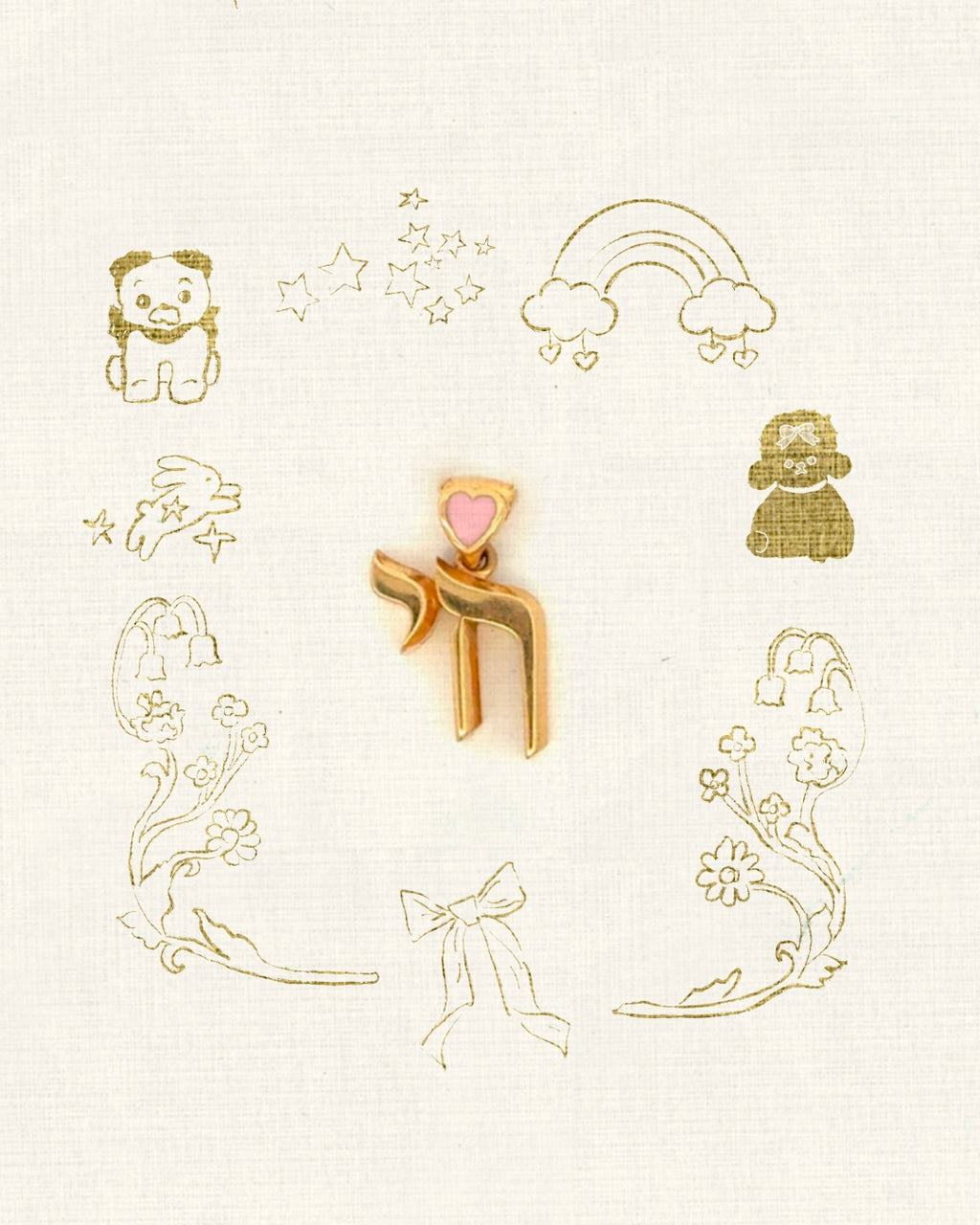 Mini-Mini Pink Heart YOCO Pendant