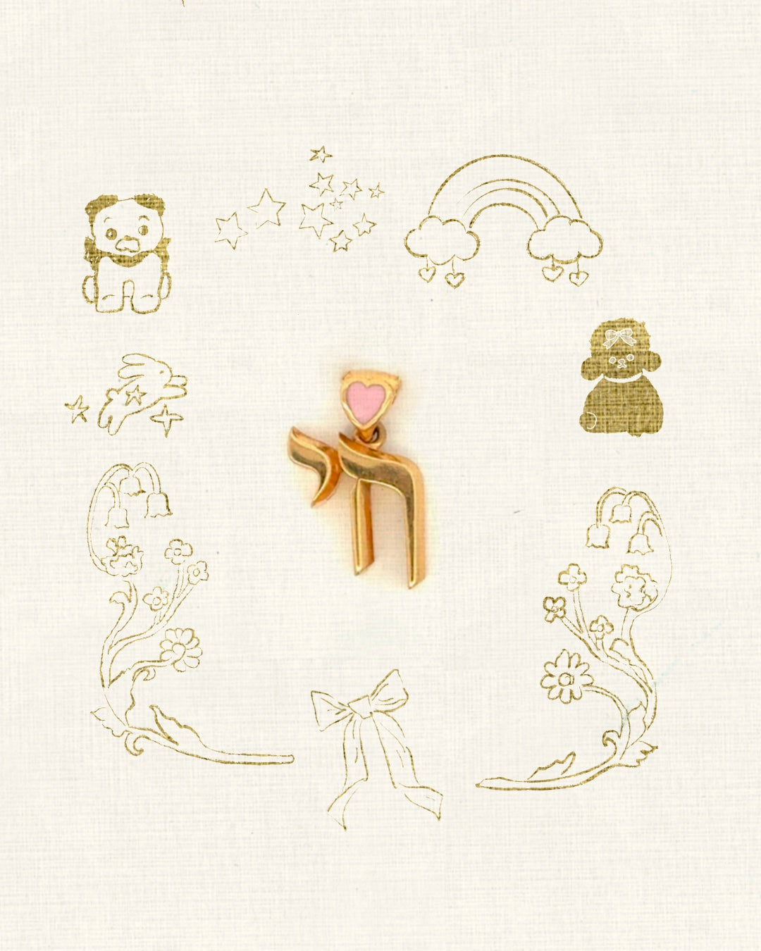 Mini-Mini Pink Heart YOCO Pendant