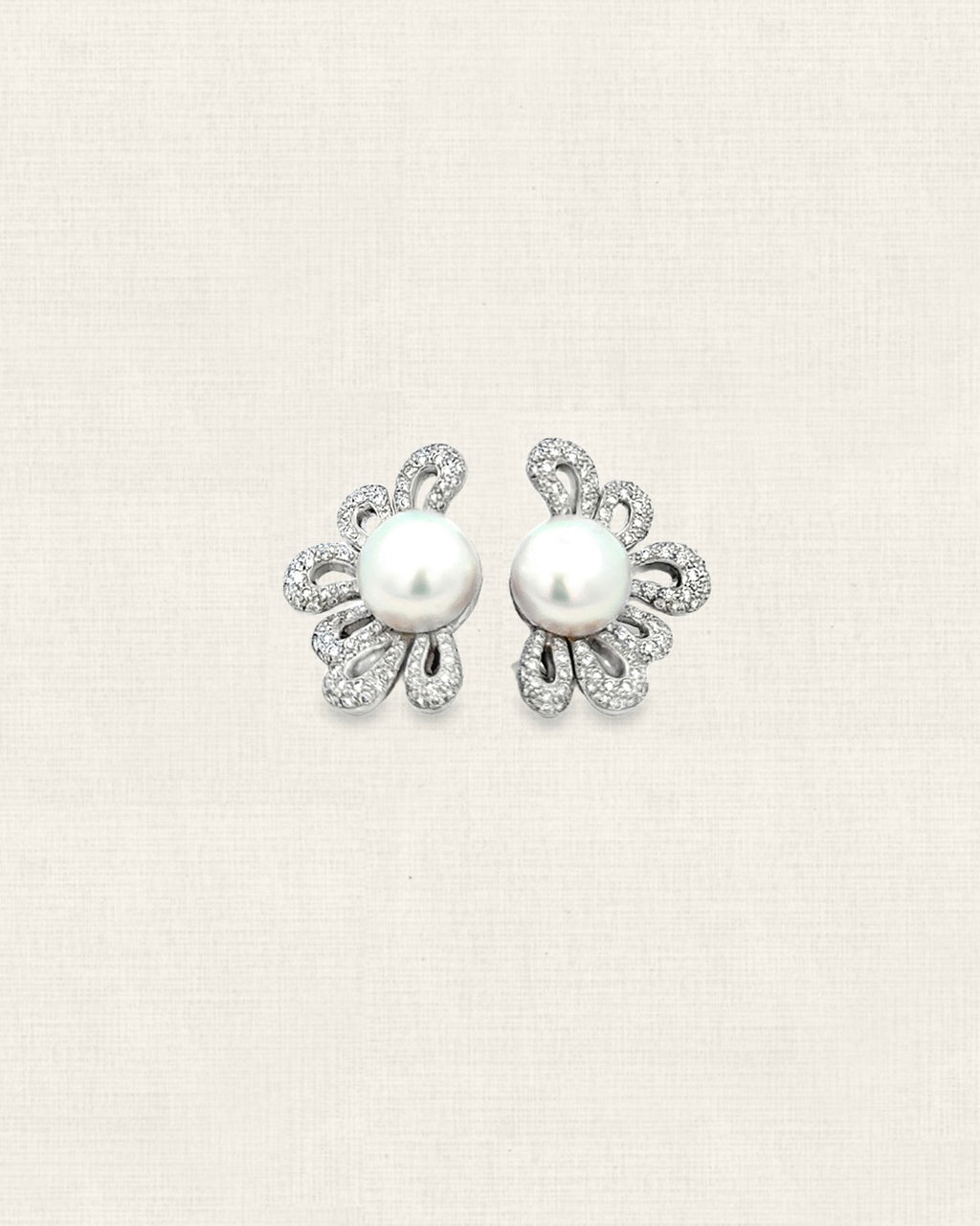 Exploding Pearl Earrings