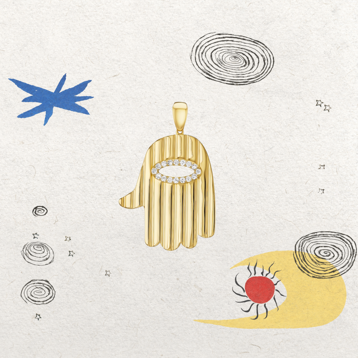 Golden Royal with Diamonds