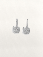 Cushion Drop Earrings
