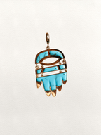 Turquoise Hamsa