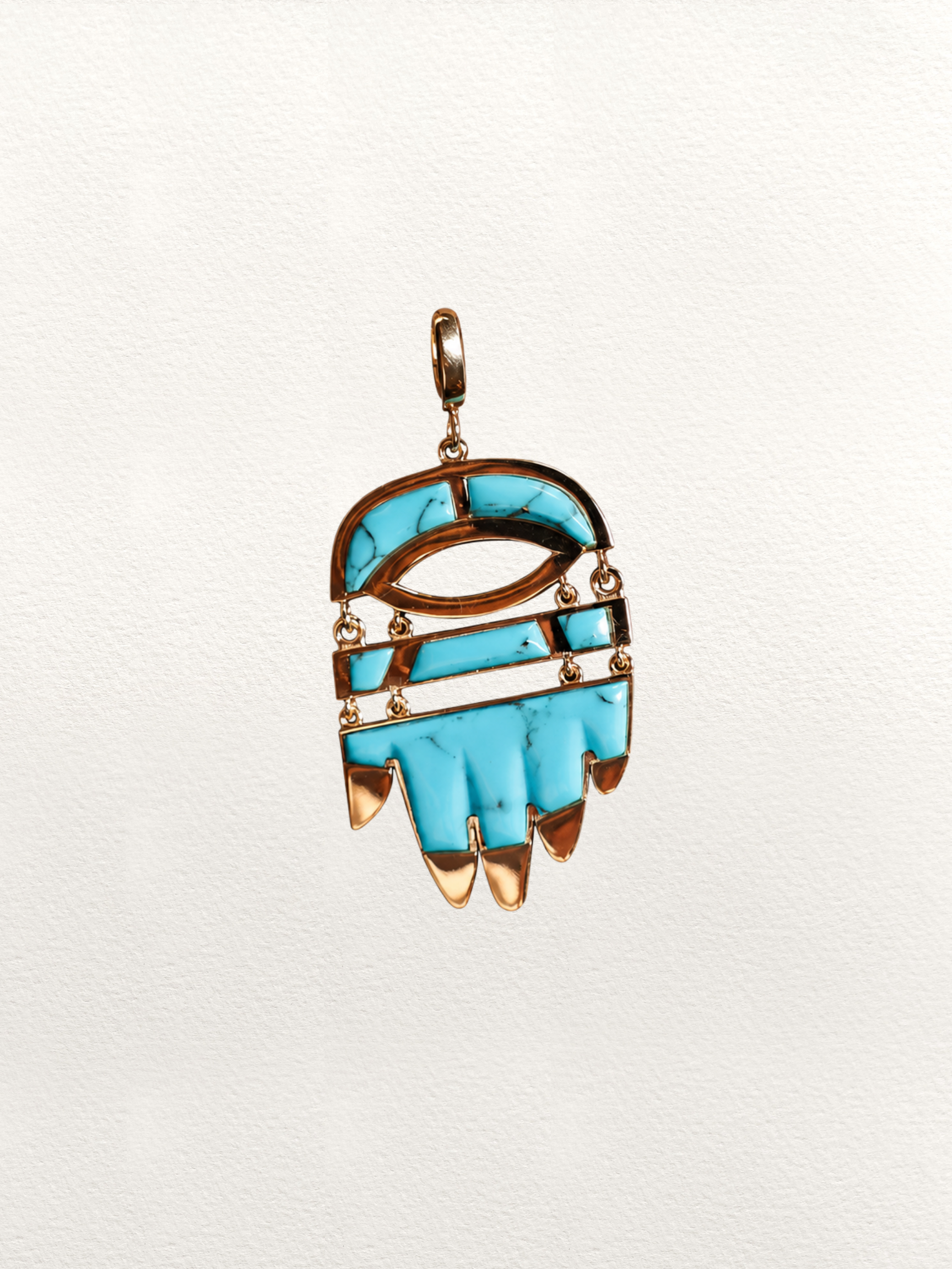 Turquoise Hamsa