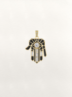 Noir Guardian Hamsa