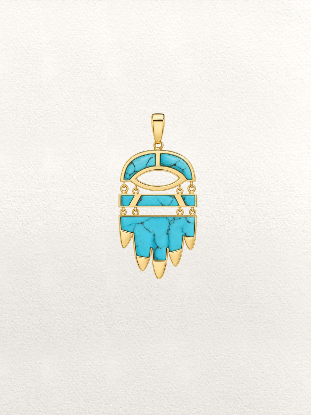 Turquoise Hamsa