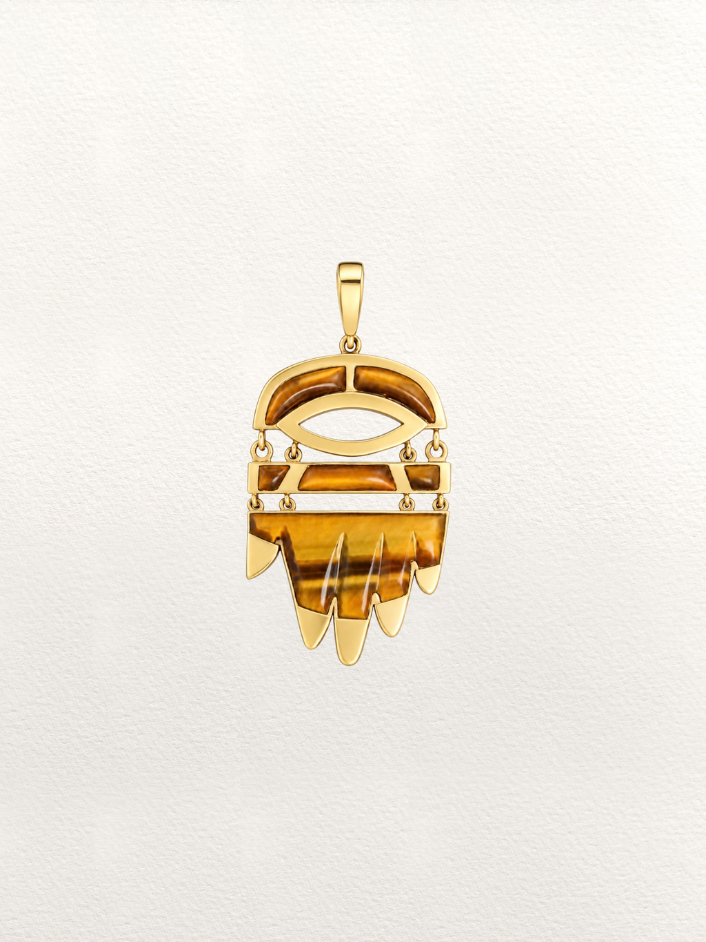 Tiger's Eye Hamsa