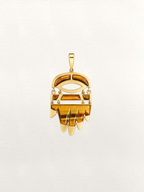 Tiger's Eye Hamsa