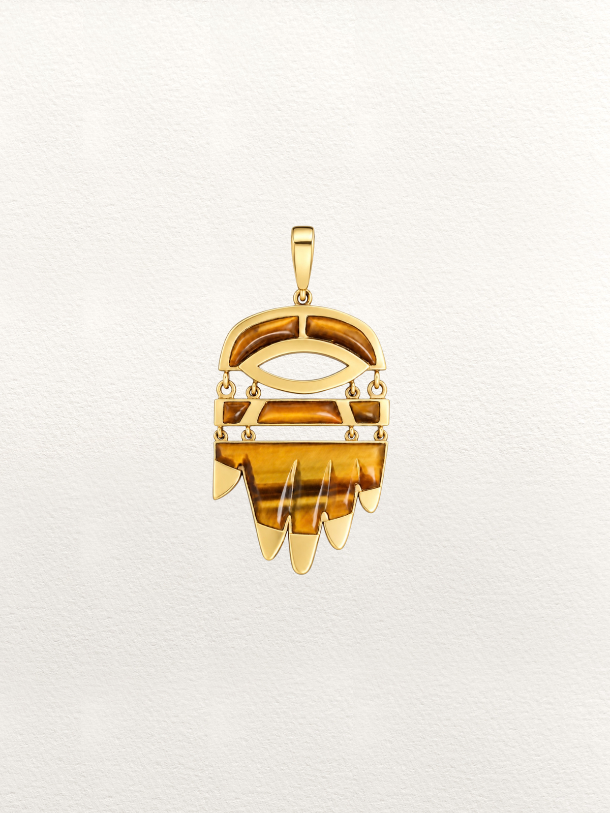 Tiger's Eye Hamsa