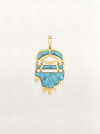 Turquoise Hamsa