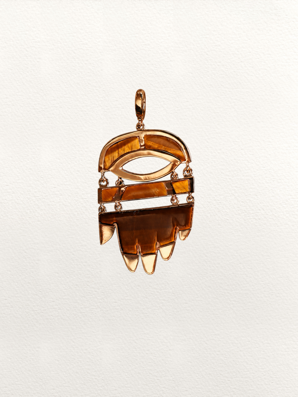 Tiger's Eye Hamsa