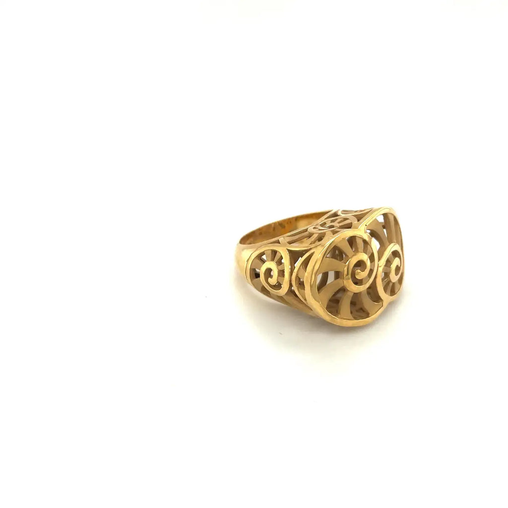 Seashell Chamber Ring