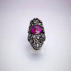 Black Gold Ruby Ring