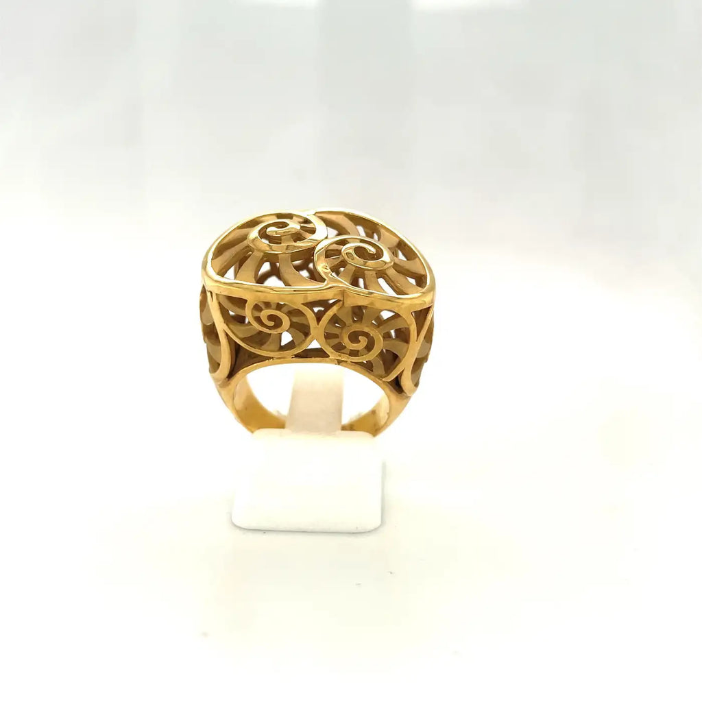 Seashell Chamber Ring